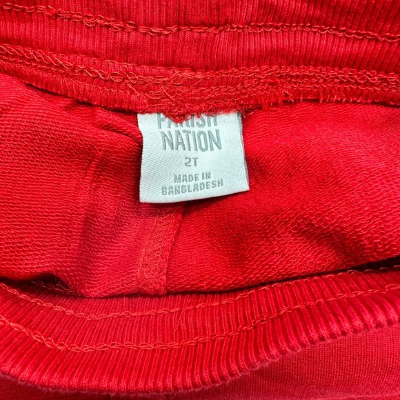 Parish Nation Crimson Joggers (2T) - Picture 6 of 7